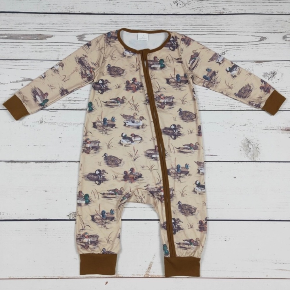 Duck Printed Romper - New